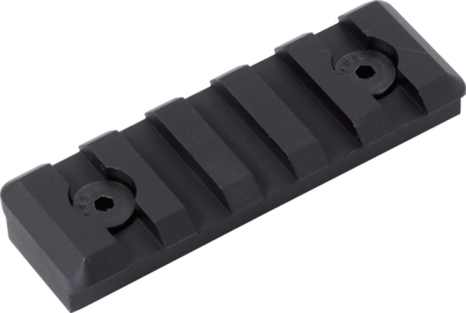 Timber Creek M5SPRBL M-LOK 5 Slot Picatinny Rail Black Anodized Aluminum