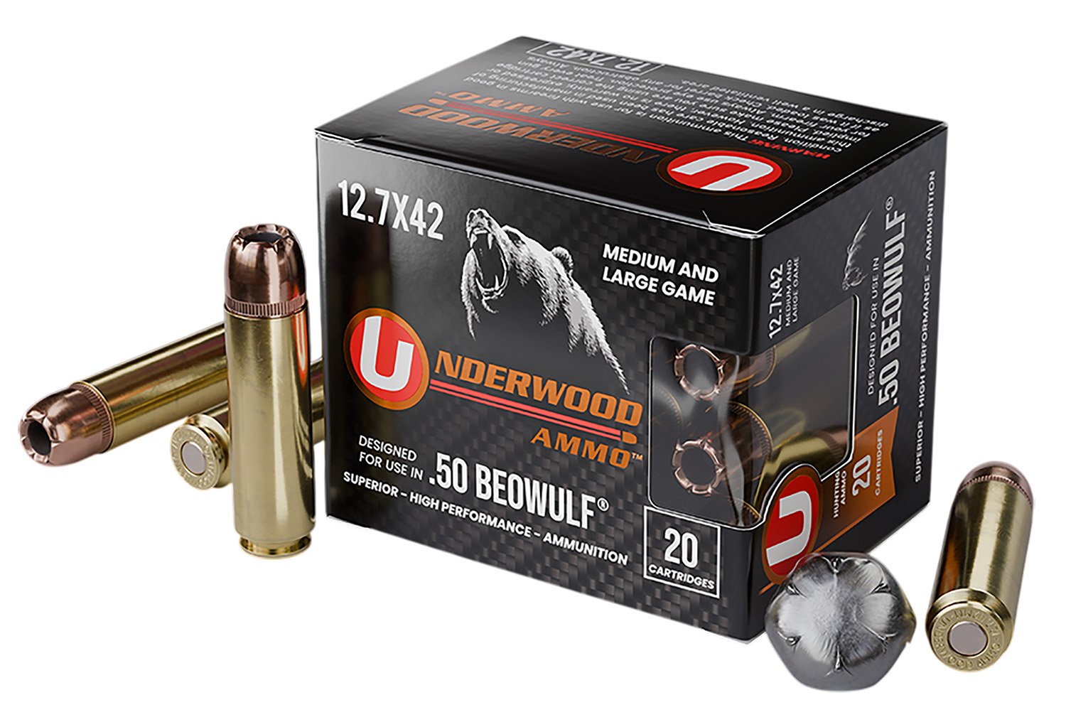 Underwood Hunting & Self Defense Handgun Ammunitio