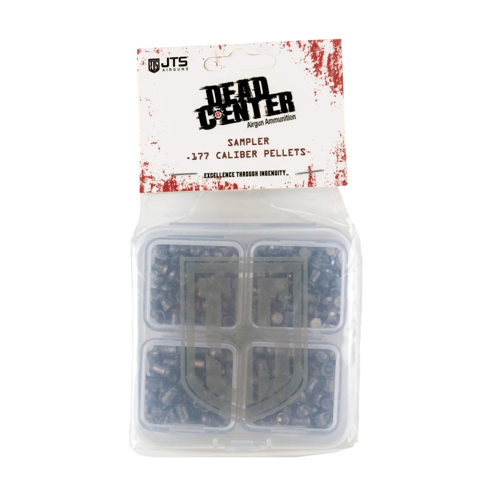JTS Group Dead Center Test Pack .177 Caliber 450 Per Case