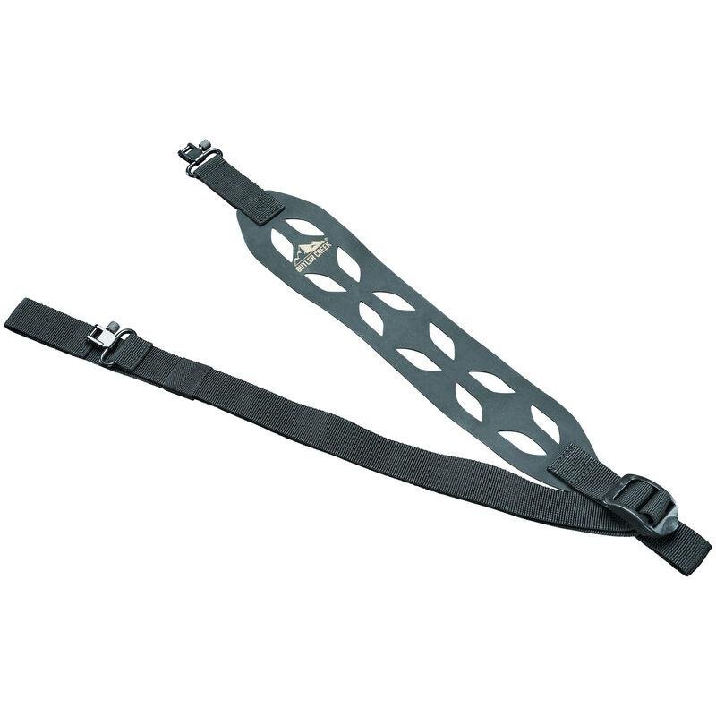 Butler Creek Featherlight Minimalist Sling, Black, Hyperlite Material, Extreme Tensile Strength, Lightweight, Compact, Non-Slip Grip, Includes Steel Swivels