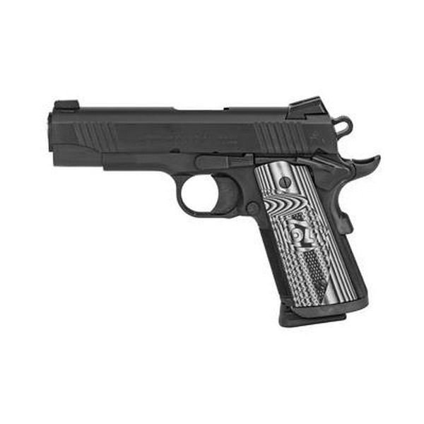 Colt Mfg O9842CCU 1911 Commander Combat Unit 9mm Luger 4.25" 9+1 Black PVD Stainless Steel Slide Checkered Gray G10 Grip - Colt - 9mm