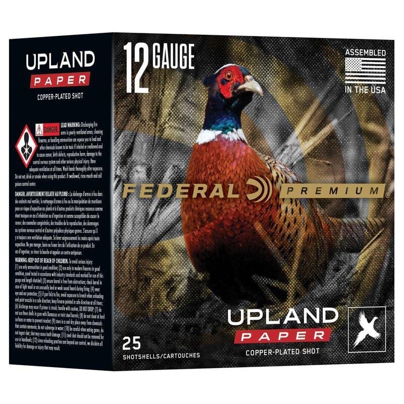 Federal PUP1545 12ga 2-3/4" 1-1/4oz #5 1330fps Upland Shotshells 25ct - Federal Premium Ammunition