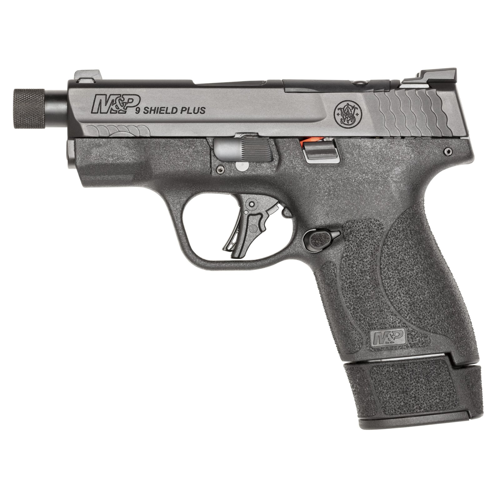 Smith & Wesson 14095 M&P 9 Shield Plus 9mm Tritium Sights Matte Black - Smith & Wesson - 9mm
