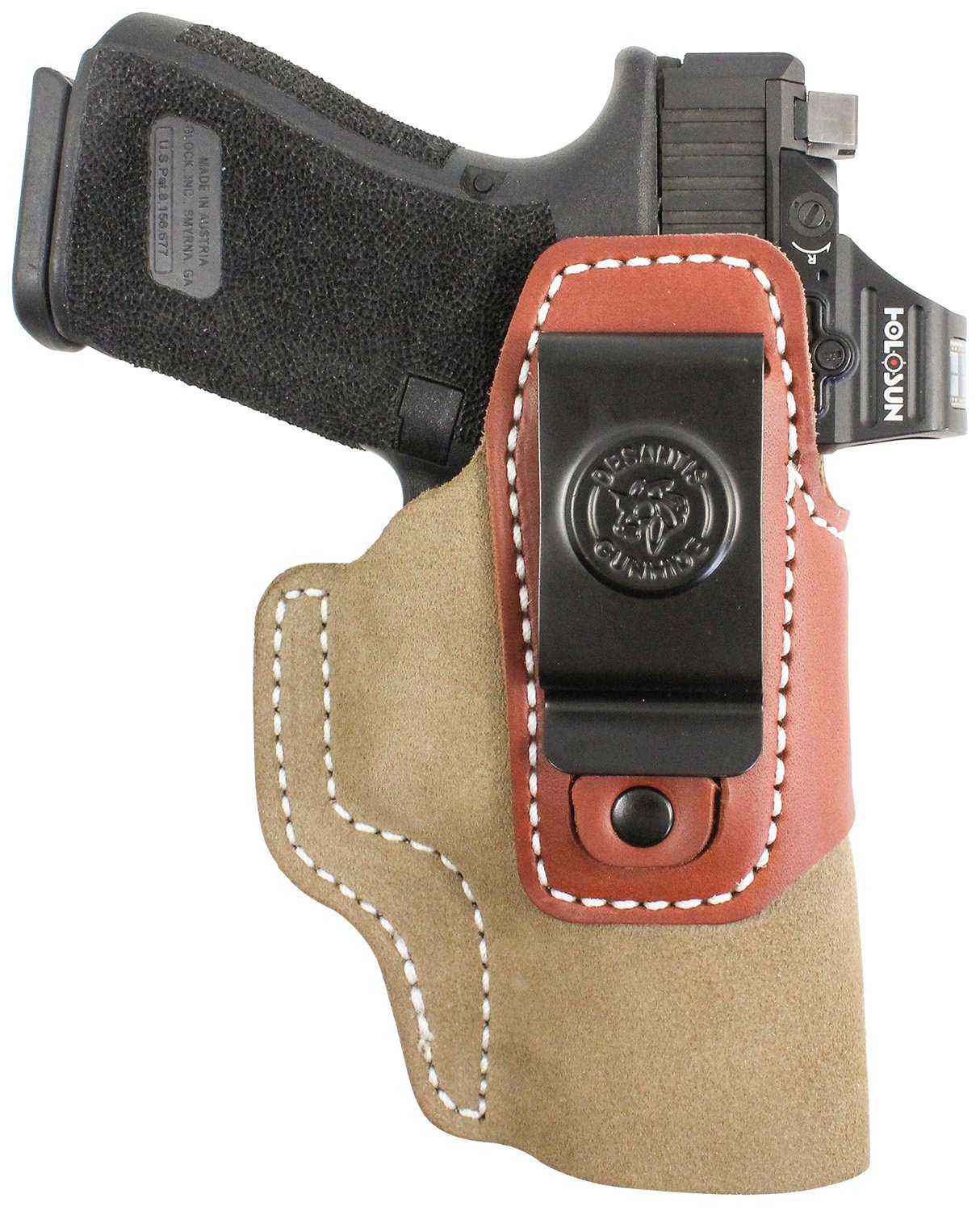 DeSantis 215NJ8JZ0 Transit IWB Holster Kydex/Leather Sig P365 Ambidextrous