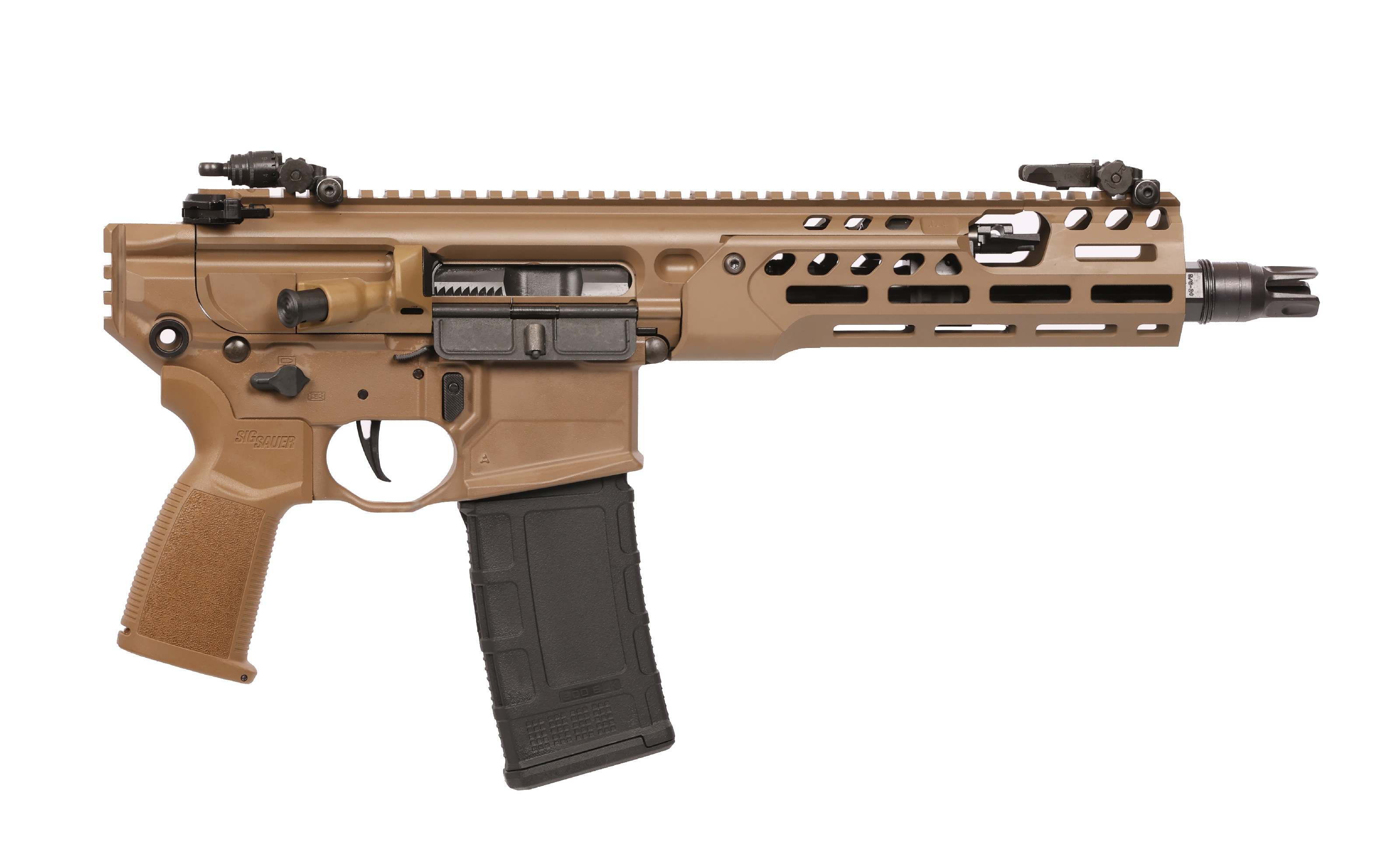 Sig Sauer WPMCX-300B-9B-LT-FDE MCX Rattler LT 300 AAC 9" FDE Semi-Auto - Sig Sauer - 300 AAC BLACKOUT