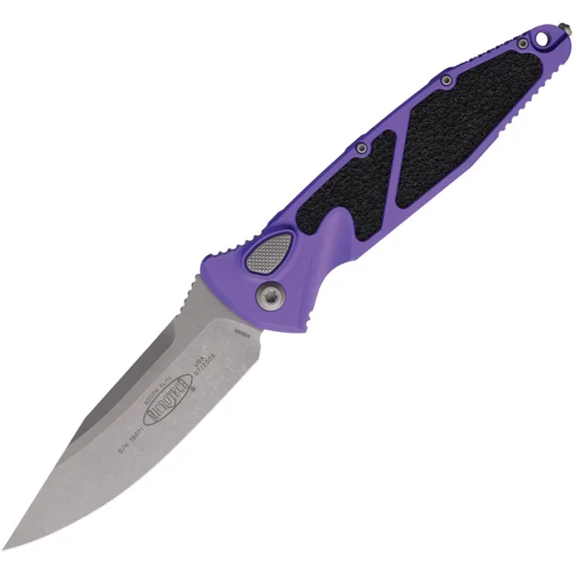 Microtech Socom Elite 160A-10APPU Auto 3.98 In APOC Purple