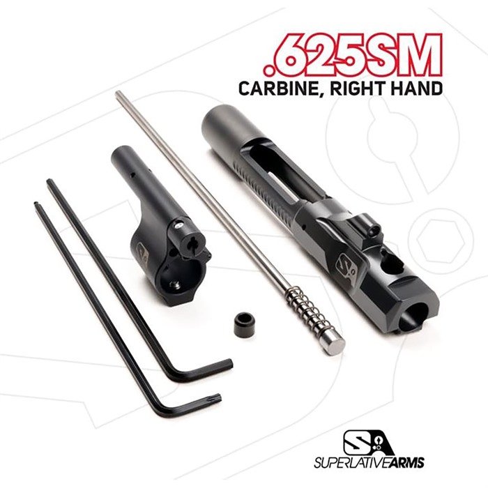 Superlative Arms SABO-PS-RFD-C625SM AR-15 Piston System .625" Gas Block - Superlative Arms