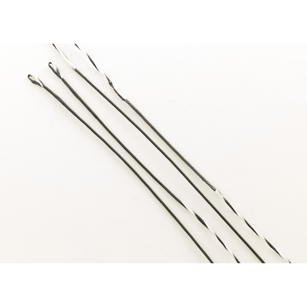J and D DF97 Bowstring 94.25" DynaFlight 97, Served End Loops, Braided Center