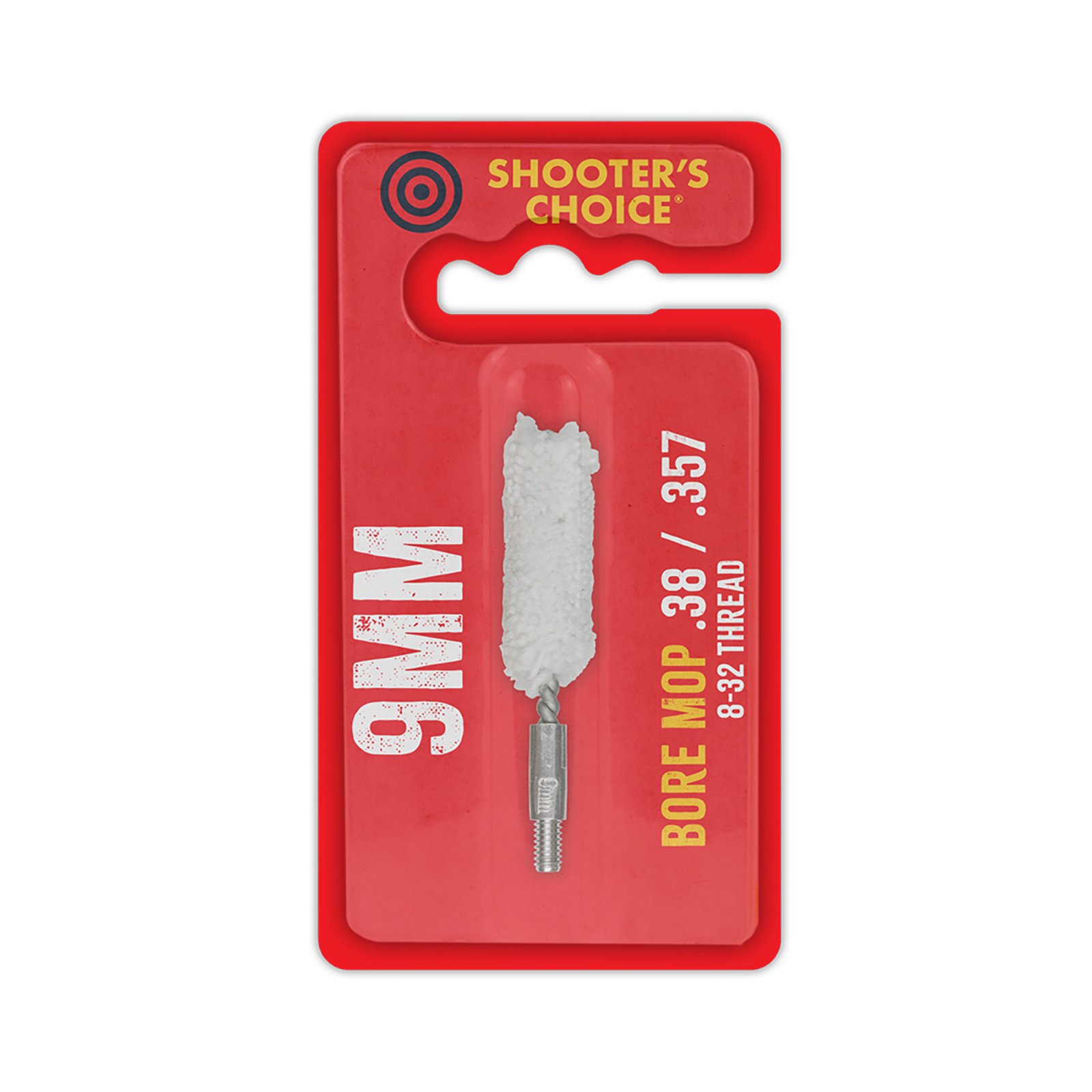 Shooter's Choice .38/9mm Caliber 2" Cotton Bore Mop