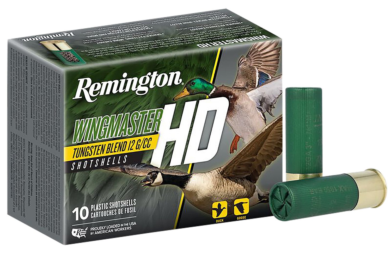 Remington Wingmaster HD 12 Gauge 3.5 in 1.75 oz #4 Shot 10 Rounds
