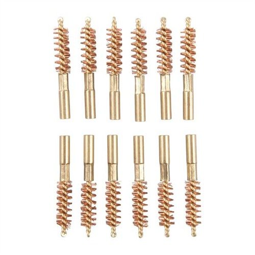 Brownells Special Line Dewey Bronze Pistol Brush 9MM 12 Pack - Brownells - 9 MM