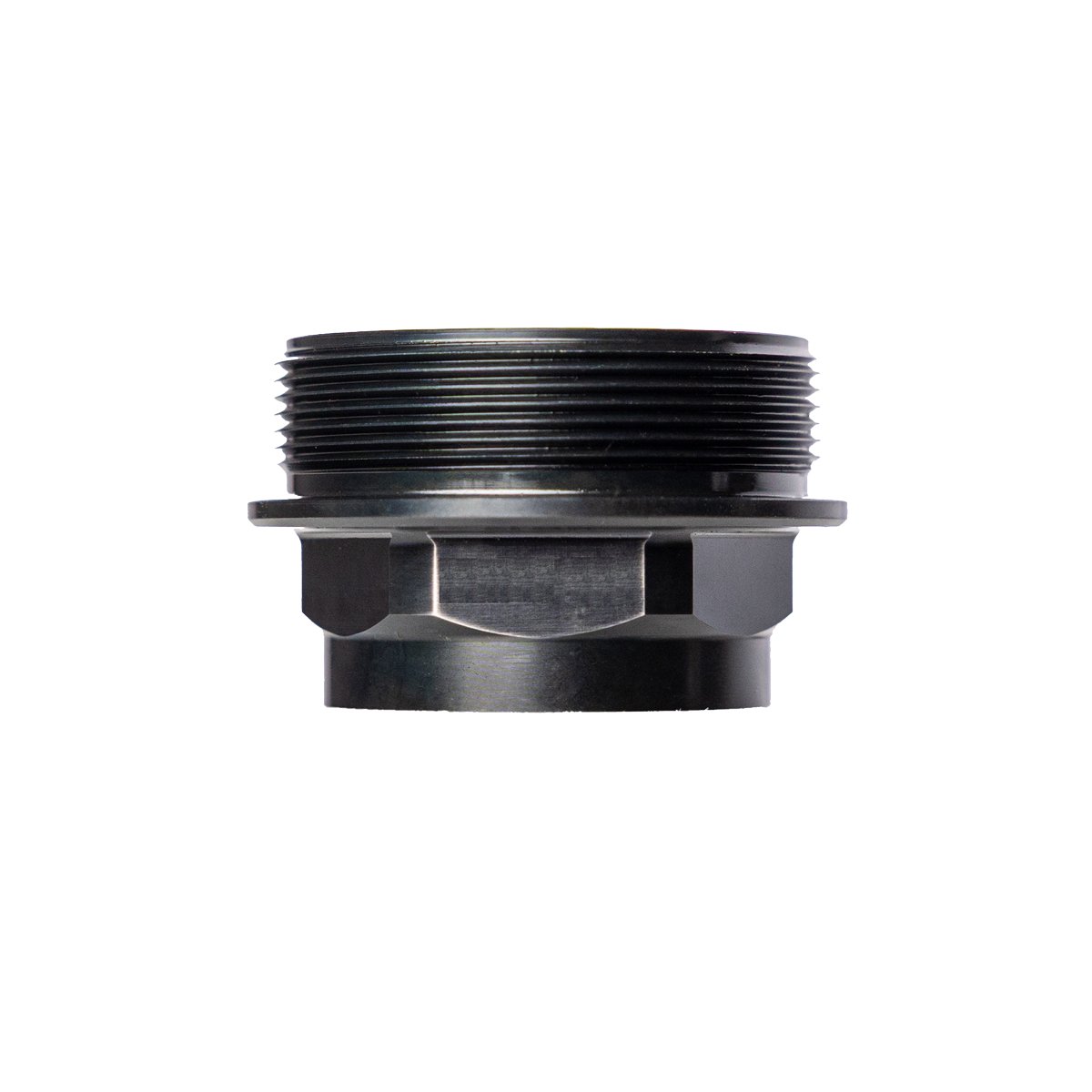 AAC SR-105495 Hub Adapter Black Oxide 1.375 x 24 Threads For 116 Left-Hand Muzzle Dev - Advanced Armament Corp