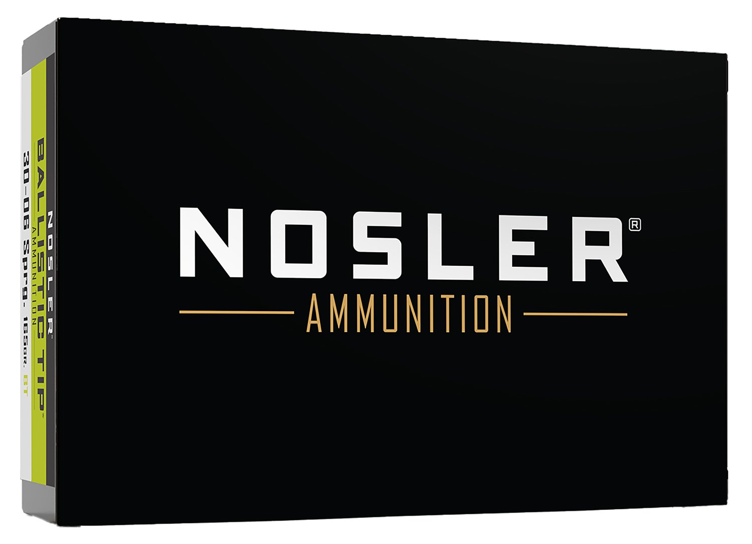 Nosler 40043 Ballistic Tip Hunting 30-06 Springfield 165 gr Spitzer Bullet 20 Rounds - Nosler - SPITZER BALLISTIC TIP