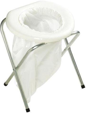 Buy S/SPORT 271 Portable Folding Toilet 200 lb Capacity 6 Bags online