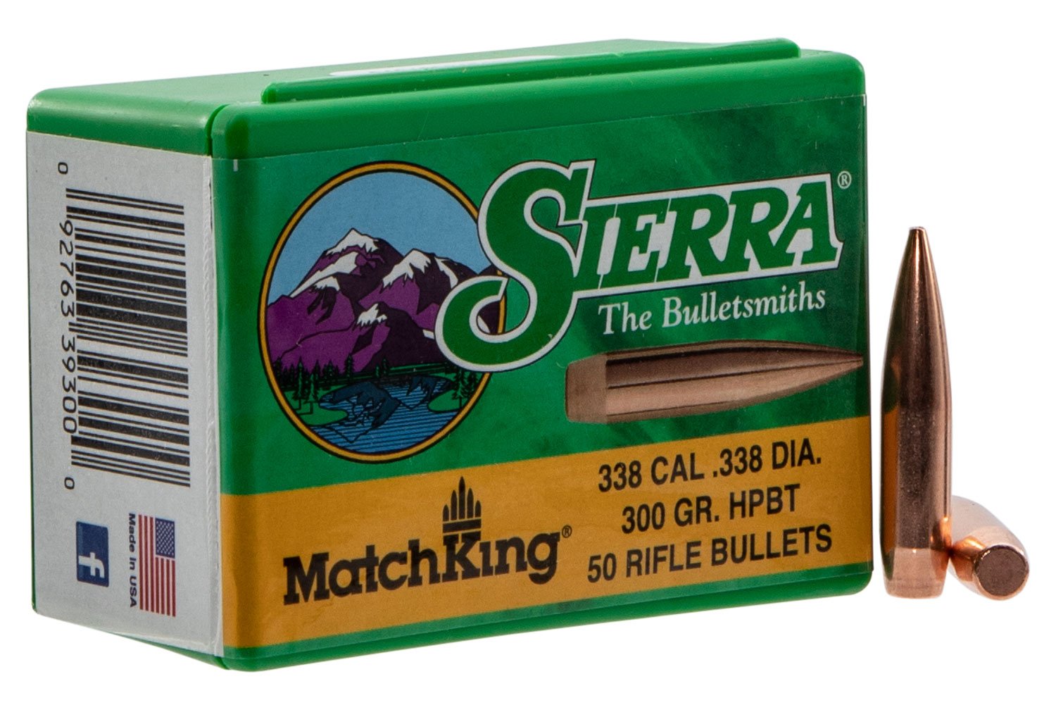 Buy Sierra 9300T MatchKing 338 Cal .338 300 gr HPBT 50 Per Box online