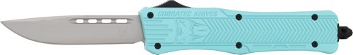 Buy Cobratec MTBCTK1MDNS Medium CTK-1 Tiffany Blue 3" Drop Point Knife online