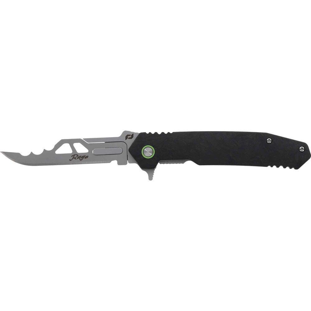 Schrade Stryche Enrage 6 Knife 2.2 in Replaceable Blade Black 3.5 in Handle