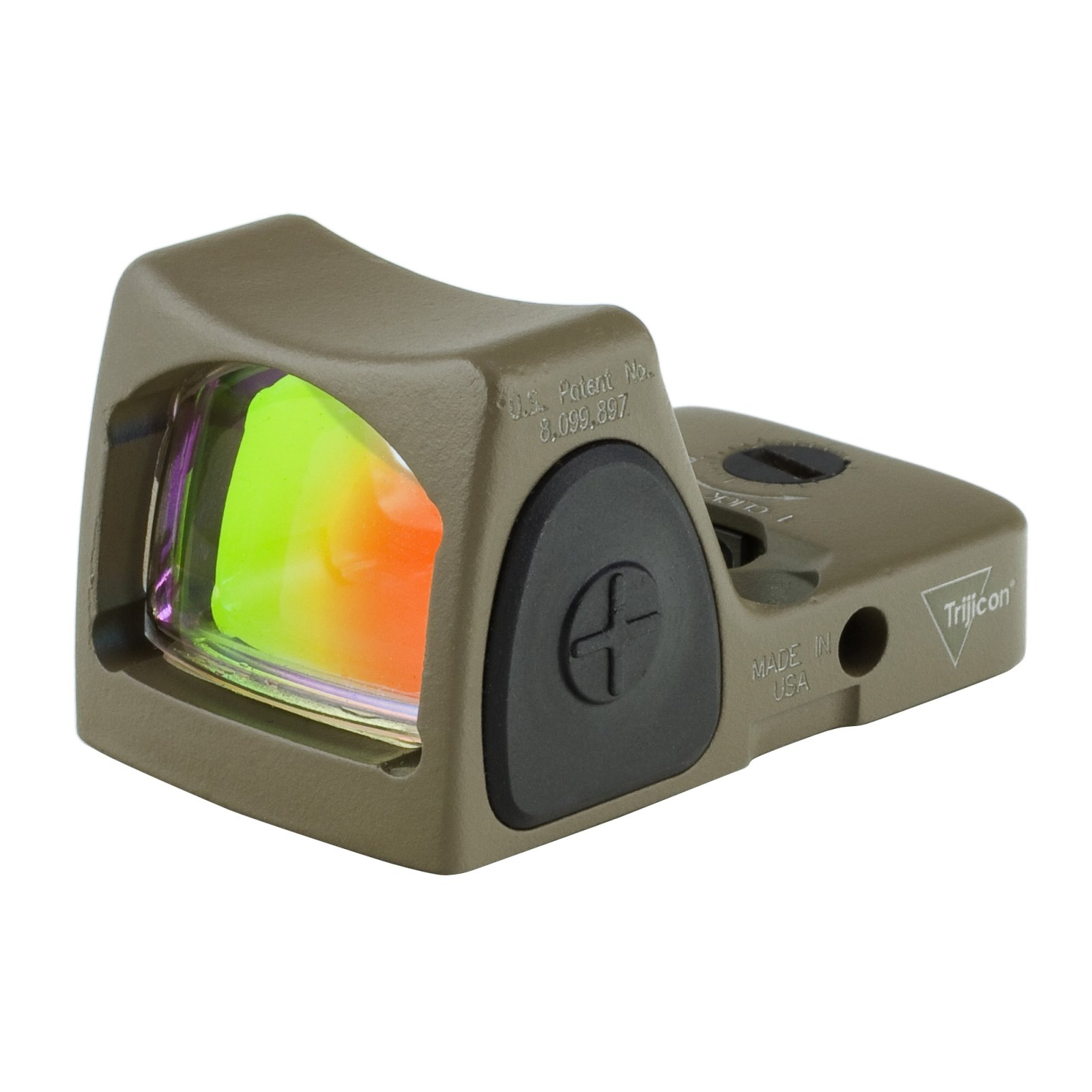 Trijicon RMR Type 2 RM07C700717 6.5 MOA Red Dot Sight 1x 45mm FDE