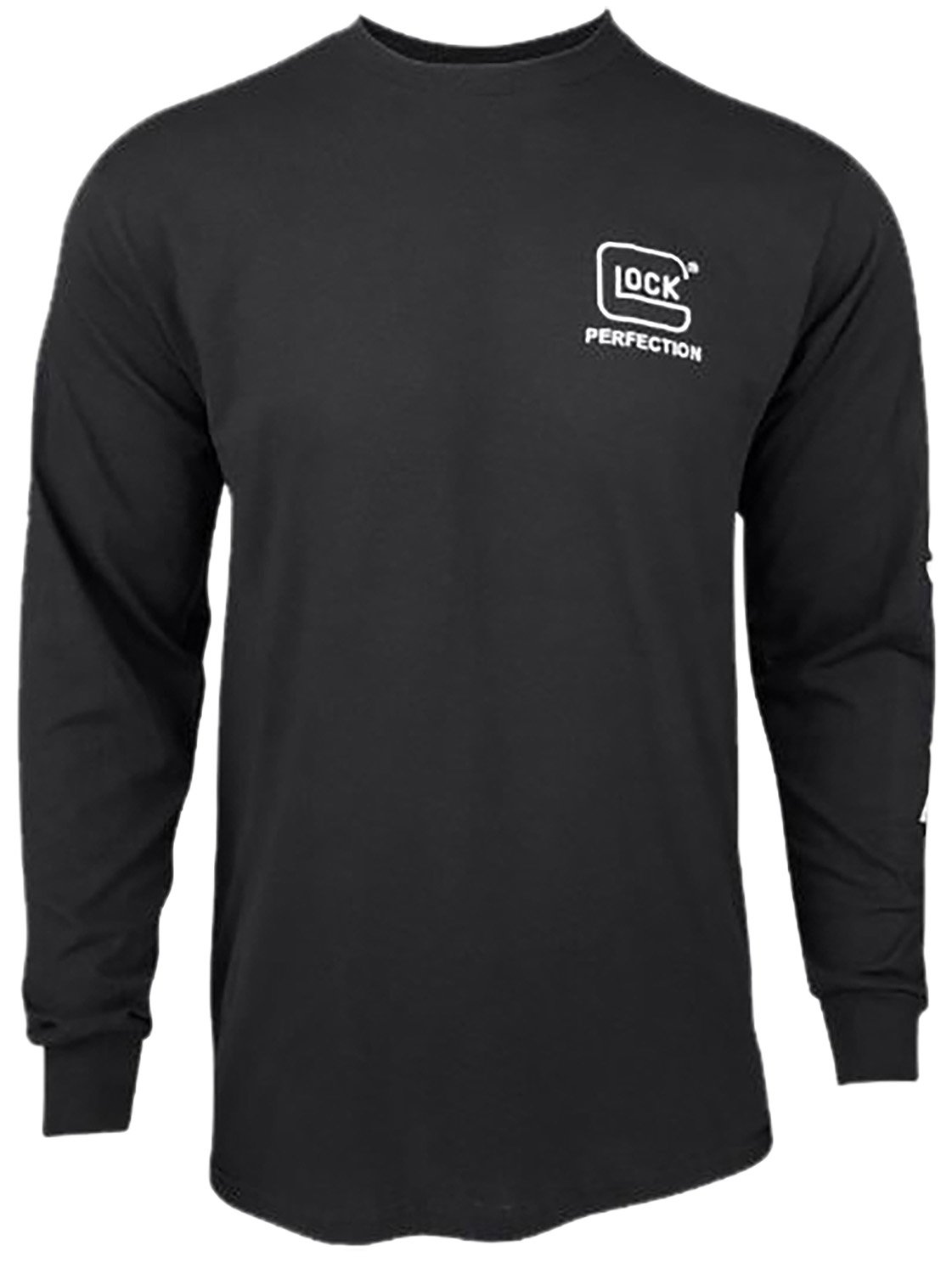 Glock AP96101 Perfection Long Sleeve Tee Black XL Pre-Shrunk Cotton