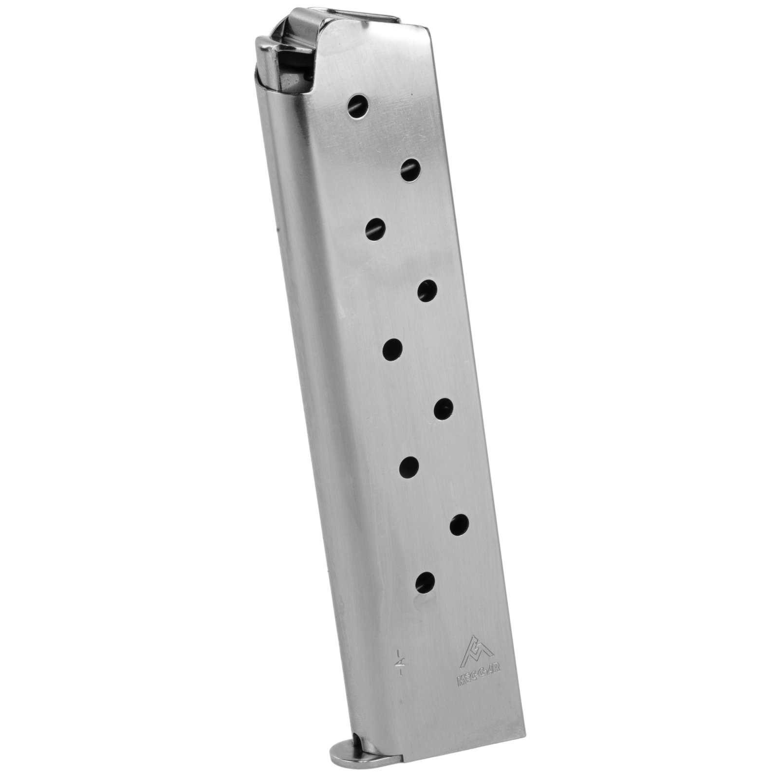 Mec-Gar MGCG4510N 1911 .45ACP 10RD Full Size Nickel Magazine