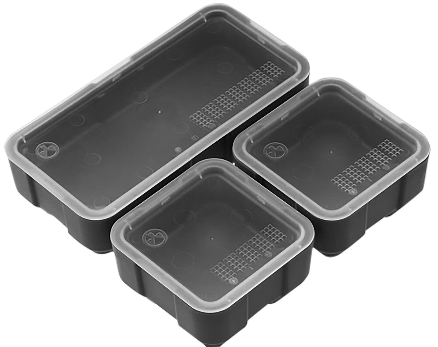 Magpul MAG1389BLK DAKA Storage Bin Black Polymer with Transparent Lid - Magpul Industries - DAKA
