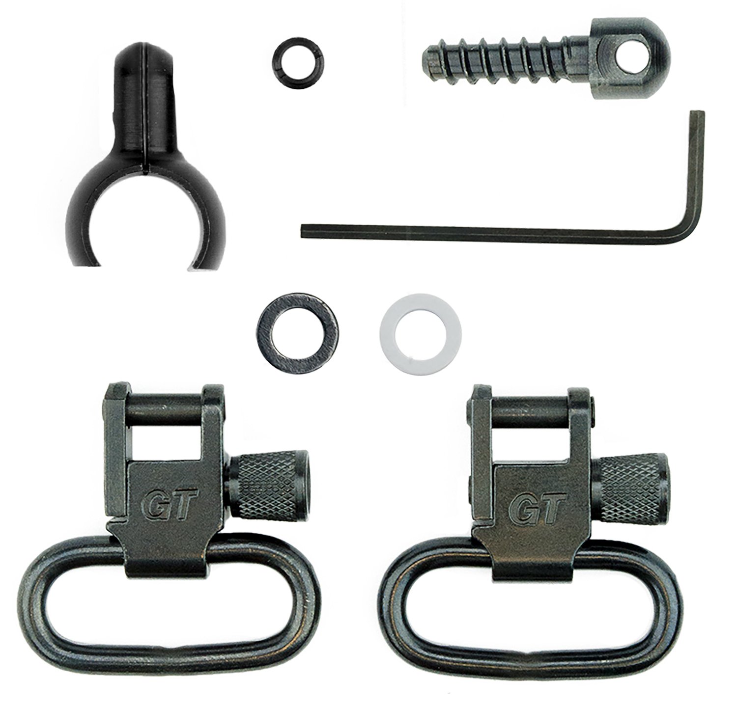 Buy GrovTec 1" 2-Piece Barrel Band Swivel Set for Shotgun Barrels online