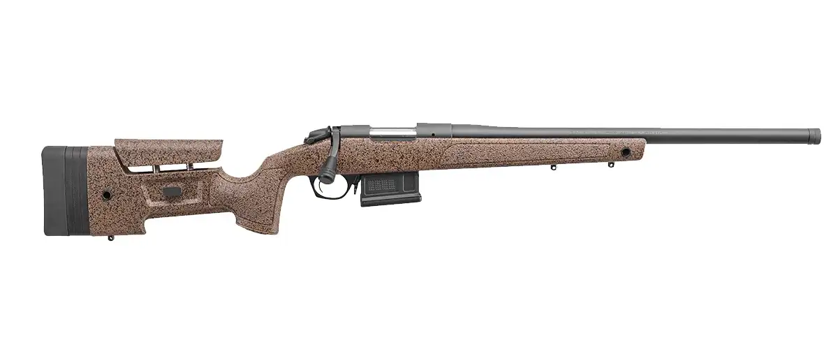 Bergara B14S3514C HMR 22 CREEDMOOR 24" Black Cerakote Rifle - Bergara