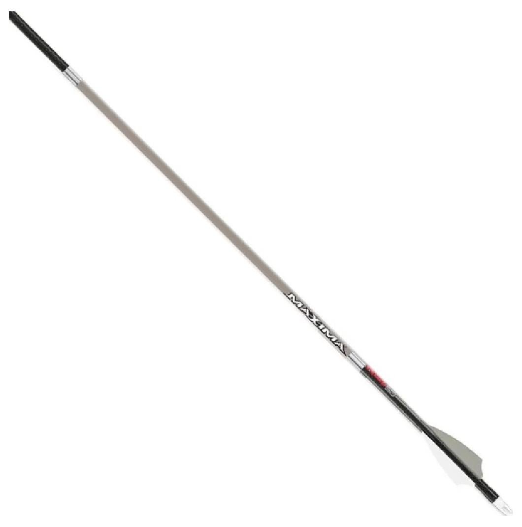 Carbon Express CX05682 Maxima Red Arrows 400 Spine 6-Pack Stone Gray - Feradyne Outdoors