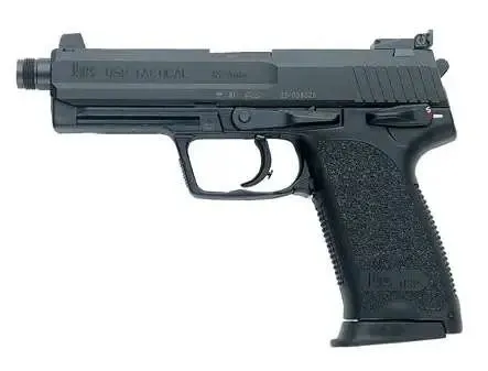 HK 81000349 USP Tactical V1 9mm Luger Caliber with 4.86" Threaded... - HK - 9mm for sale at TheGunDock