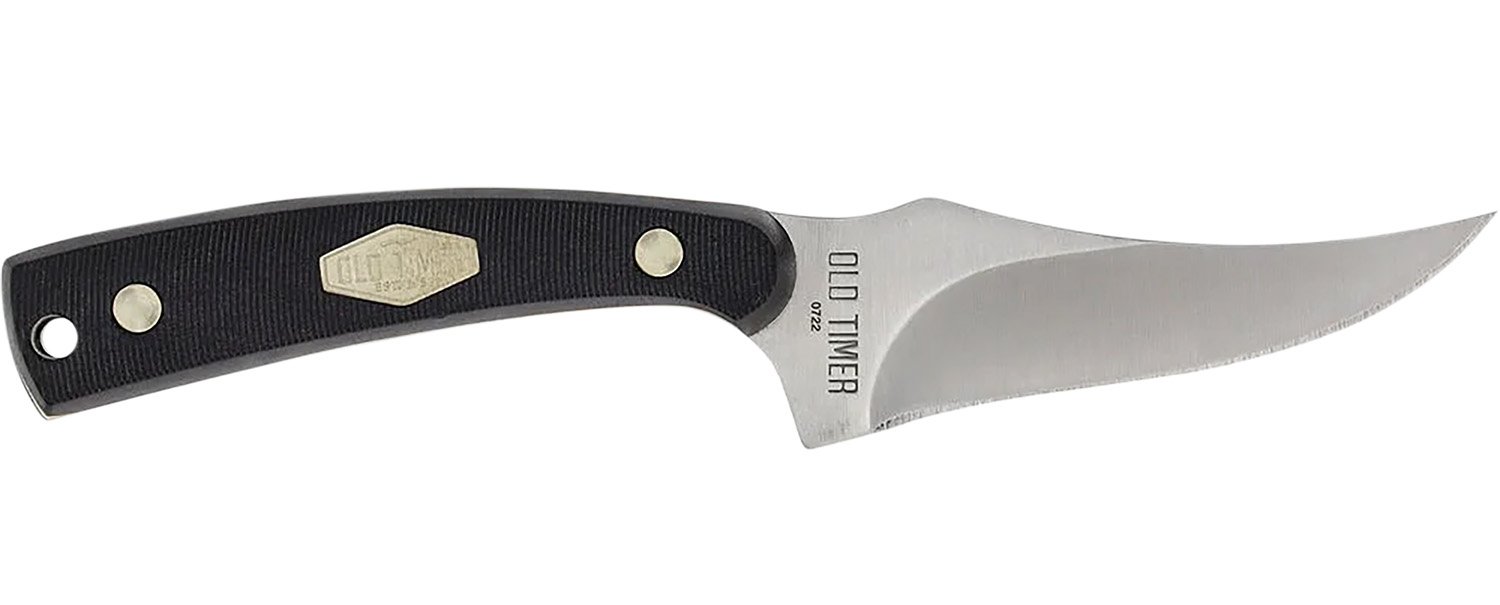 Old Timer 1179216 Sharpfinger 3.3" Stainless Steel Blade Delrin Handle - Old Timer - CLIP POINT