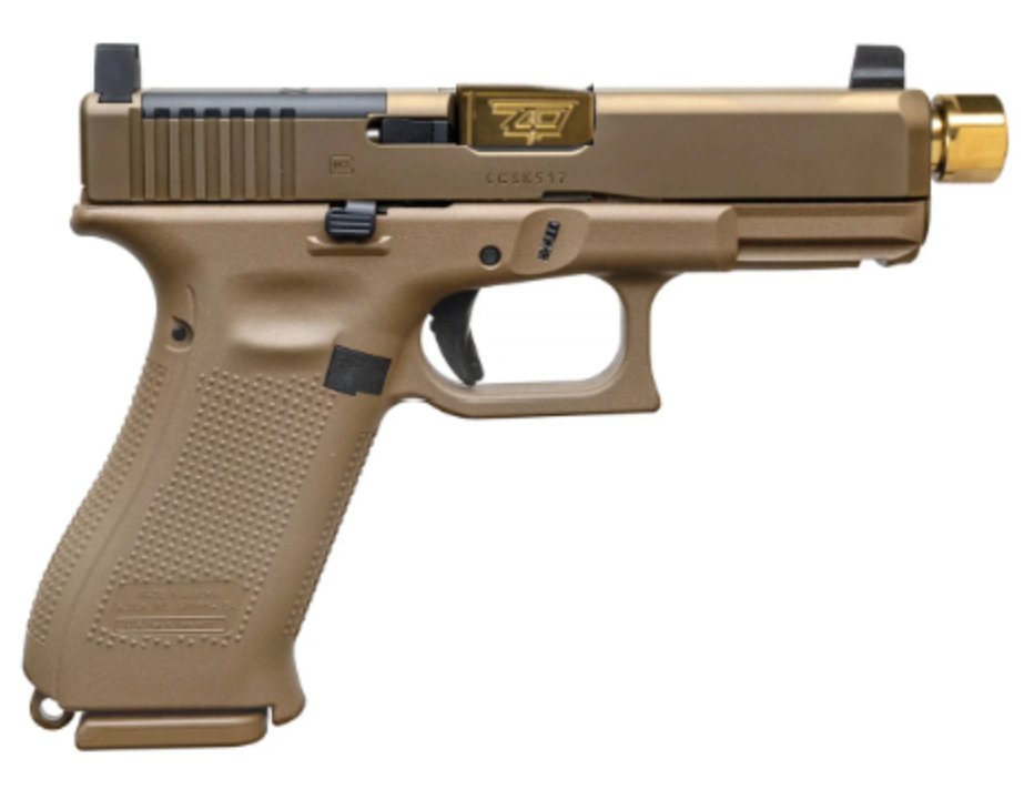 GLOCK 19X V C4 GG 9MM GOLD THREADED BARREL 19RD OR PV1950703XSCT19X - SHARK COAST CUSTOMS