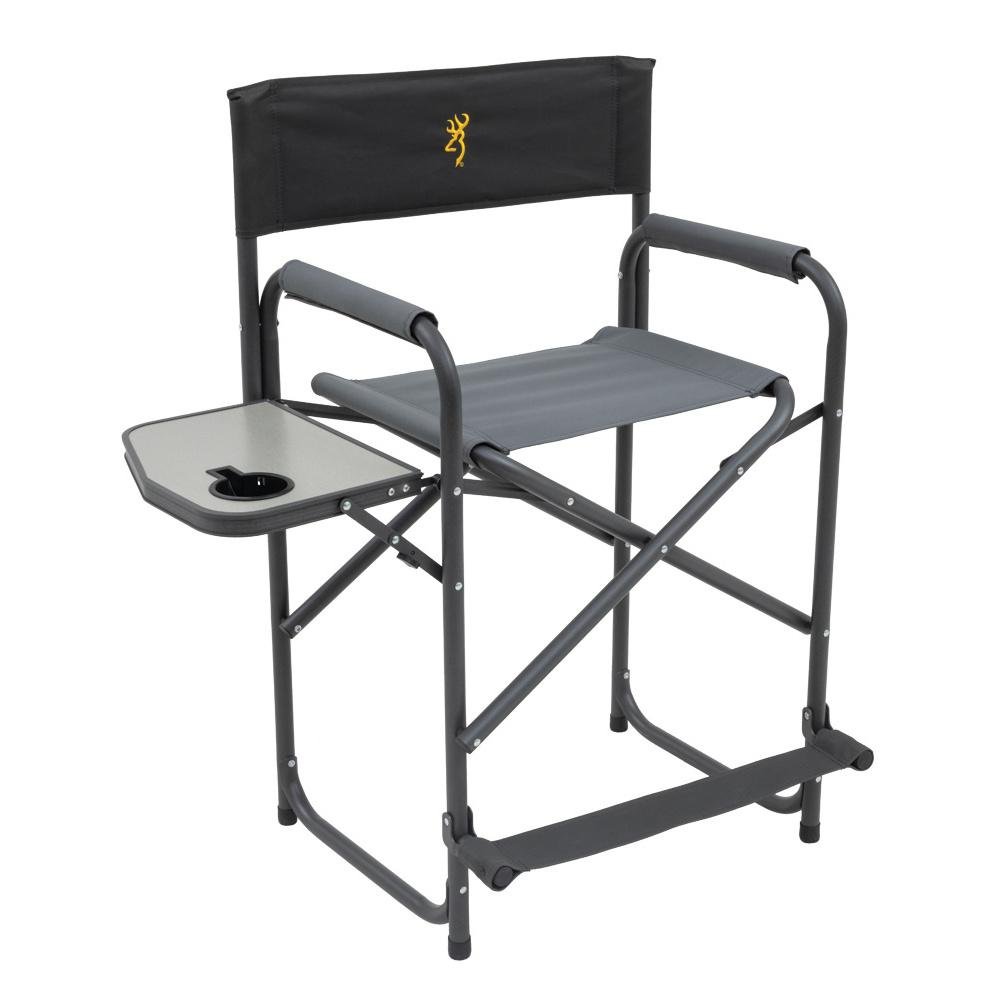 ALPS 8532958 Browning Directors Chair XT Plus Charcoal/Grey - ALPS Brands