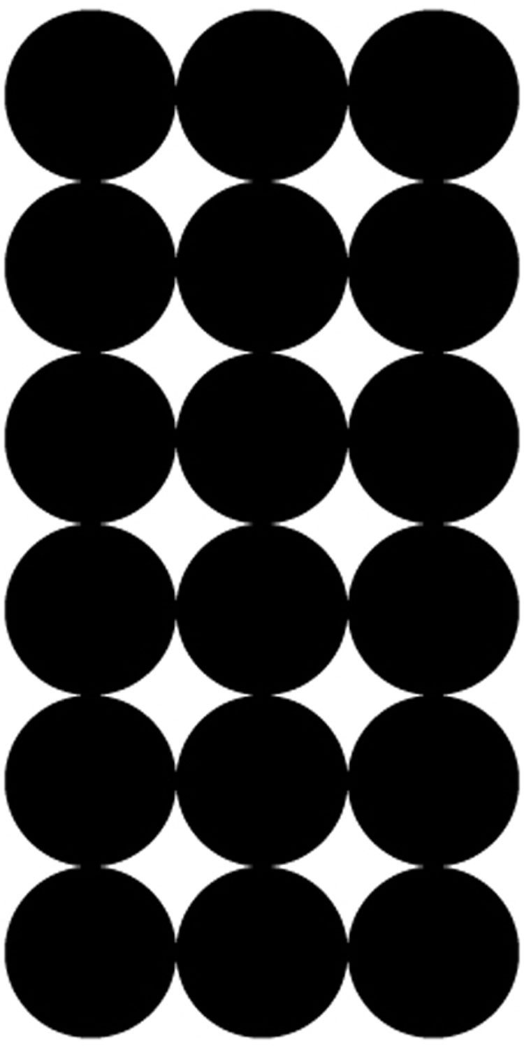 Pro-Shot P216 SplatterShot Repair Pasters Black 1" Self-Adhesive 216 - Pro-Shot Products - 1"
