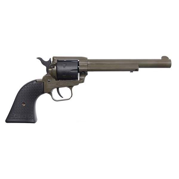 Heritage RR22T6 Rough Rider 22LR Revolver 6.5" OD Green Black Grips - Heritage - 22 LR