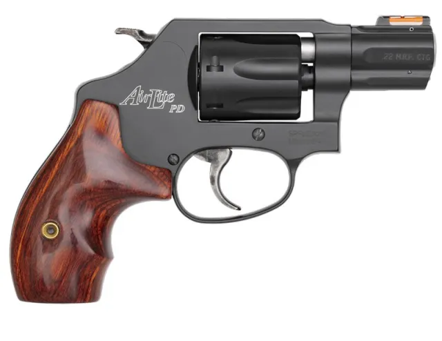 Smith & Wesson Model 351 PD 22 Magnum 1.88 in Black 7 Shot Revolver - Smith & Wesson - 22 Magnum