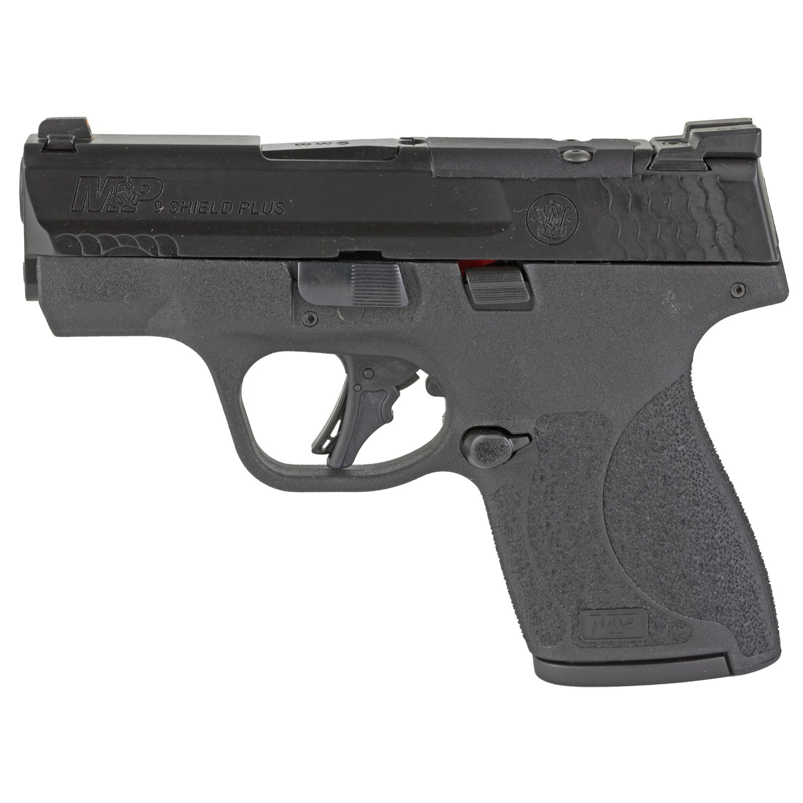 Smith & Wesson M&P9 Shield Plus Semi-auto Pistol 9mm Luger 3.10" Barrel BLK - Smith & Wesson - 9mm