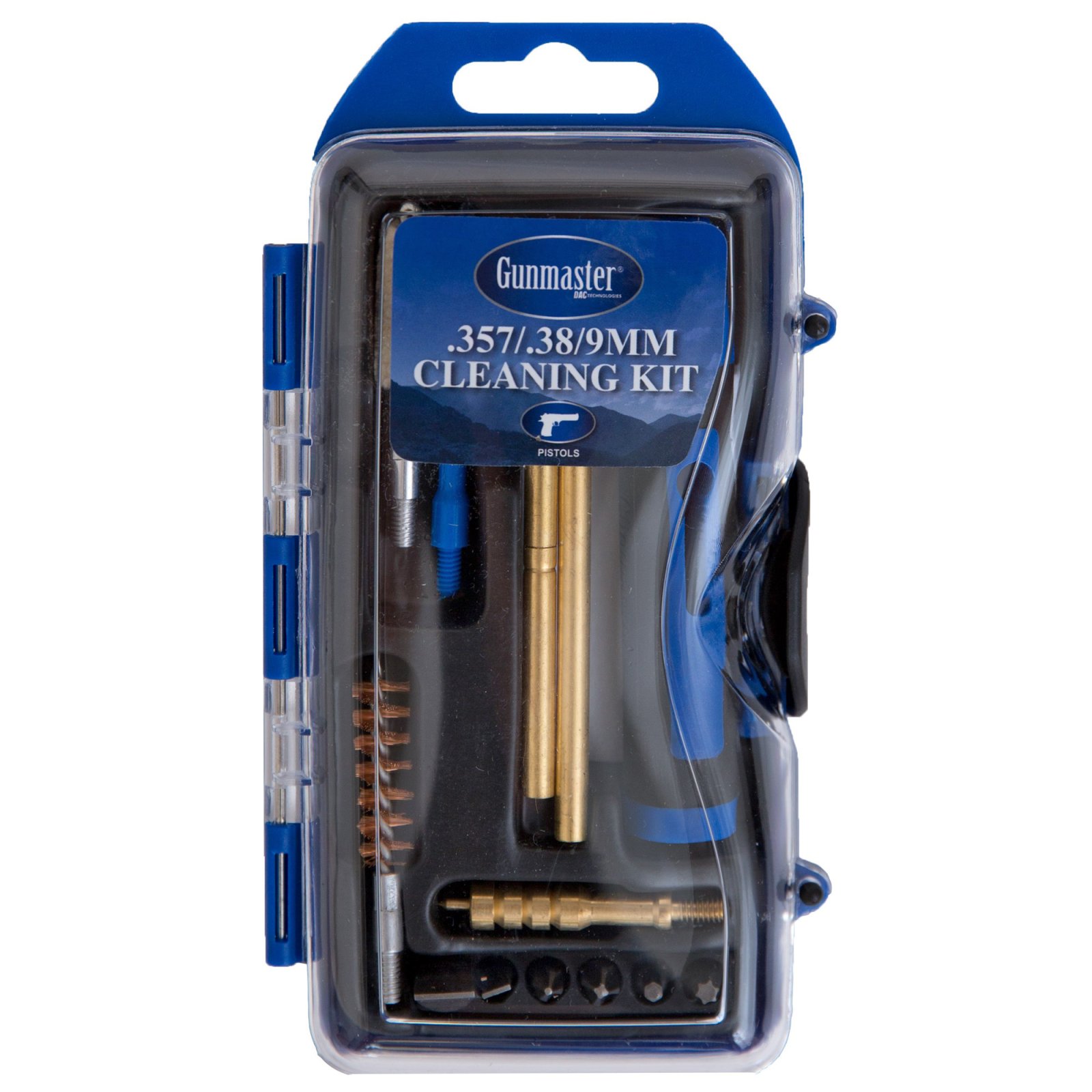 DAC Technologies GunMaster GM9P 14-Piece Pistol Cleaning Kit - .38/9mm