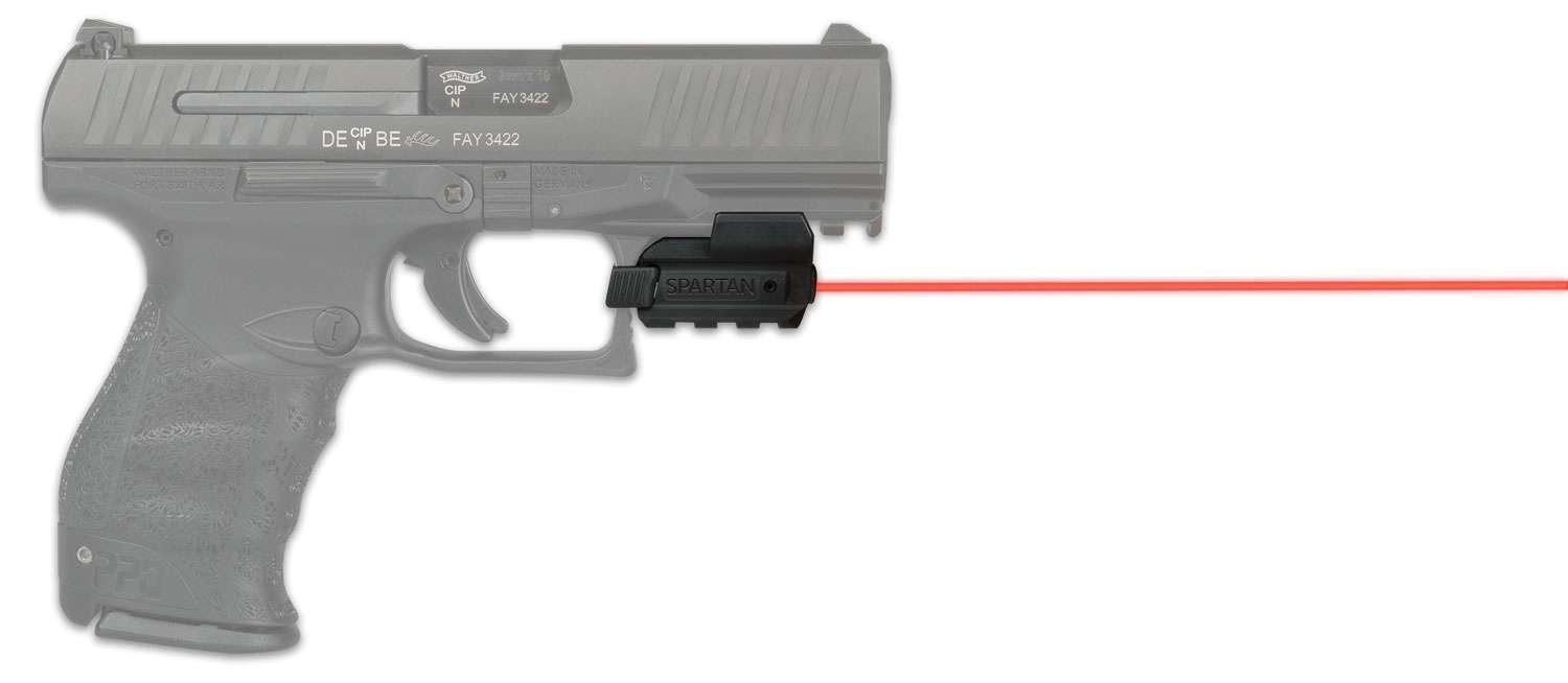 LaserMax SPSR Red Spartan Adjustable Laser 5mW Black Rail-Mounted