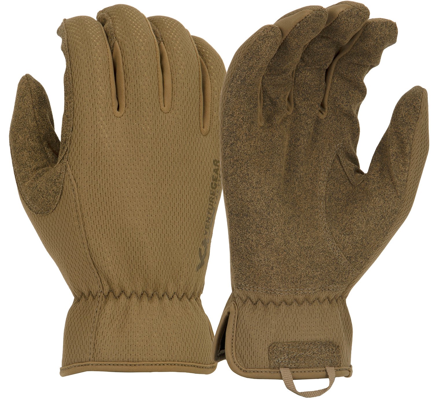 Pyramex VGTG20TL Operator Gloves Coyote Brown Large Synthetic Leather