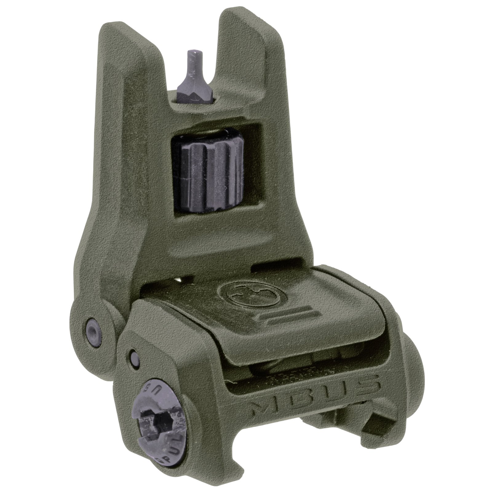 Magpul MAG1166-ODG MBUS 3 Sight Front Olive Drab Green Flip Up...