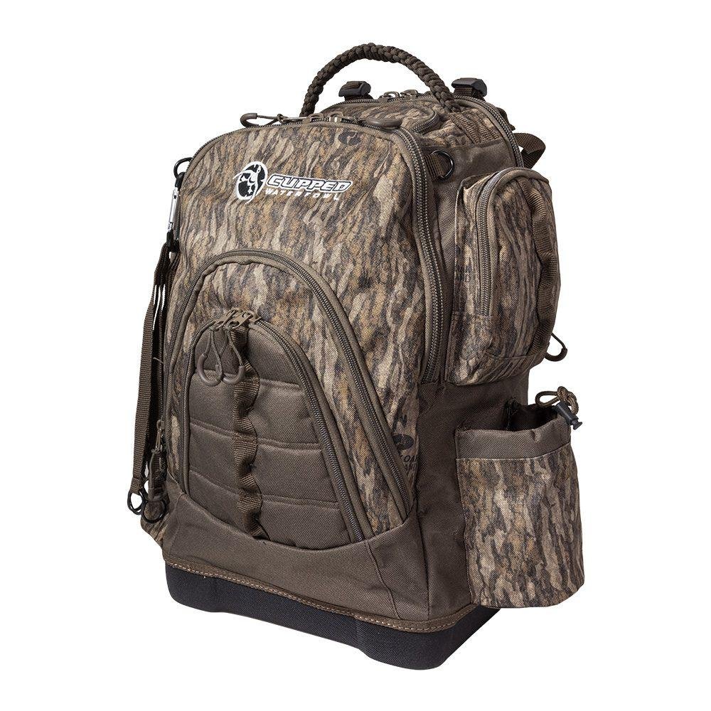 Cupped CU2100 Waterfowl Backpack Mossy Oak Bottomlands, EVA Bottom, MOLLE - Rock Ridge Outdoors