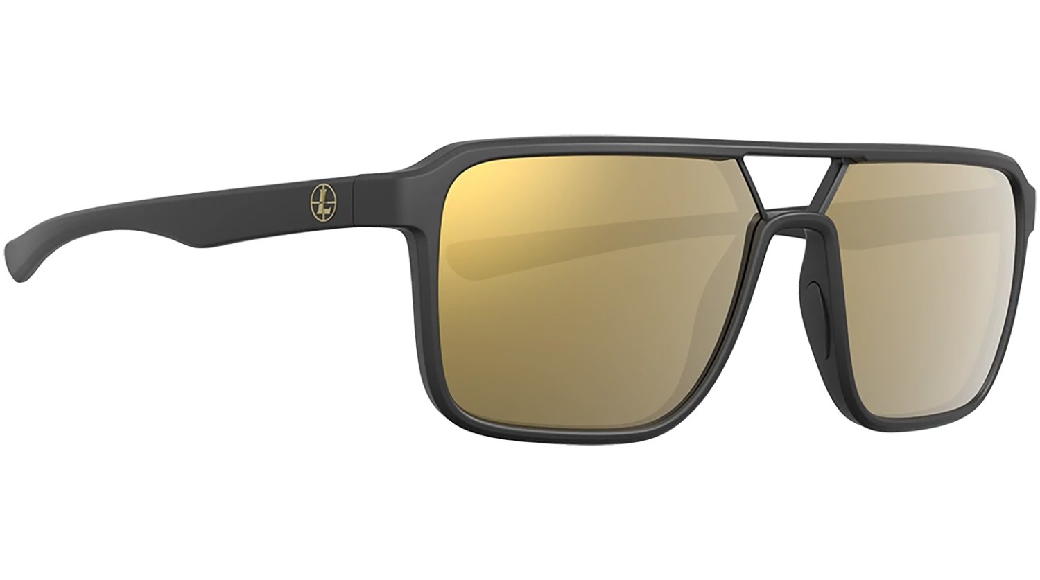 Leupold 182675 Bridger Shatter Proof Polarized Bronze Mirror Lens, Matte Black Frame