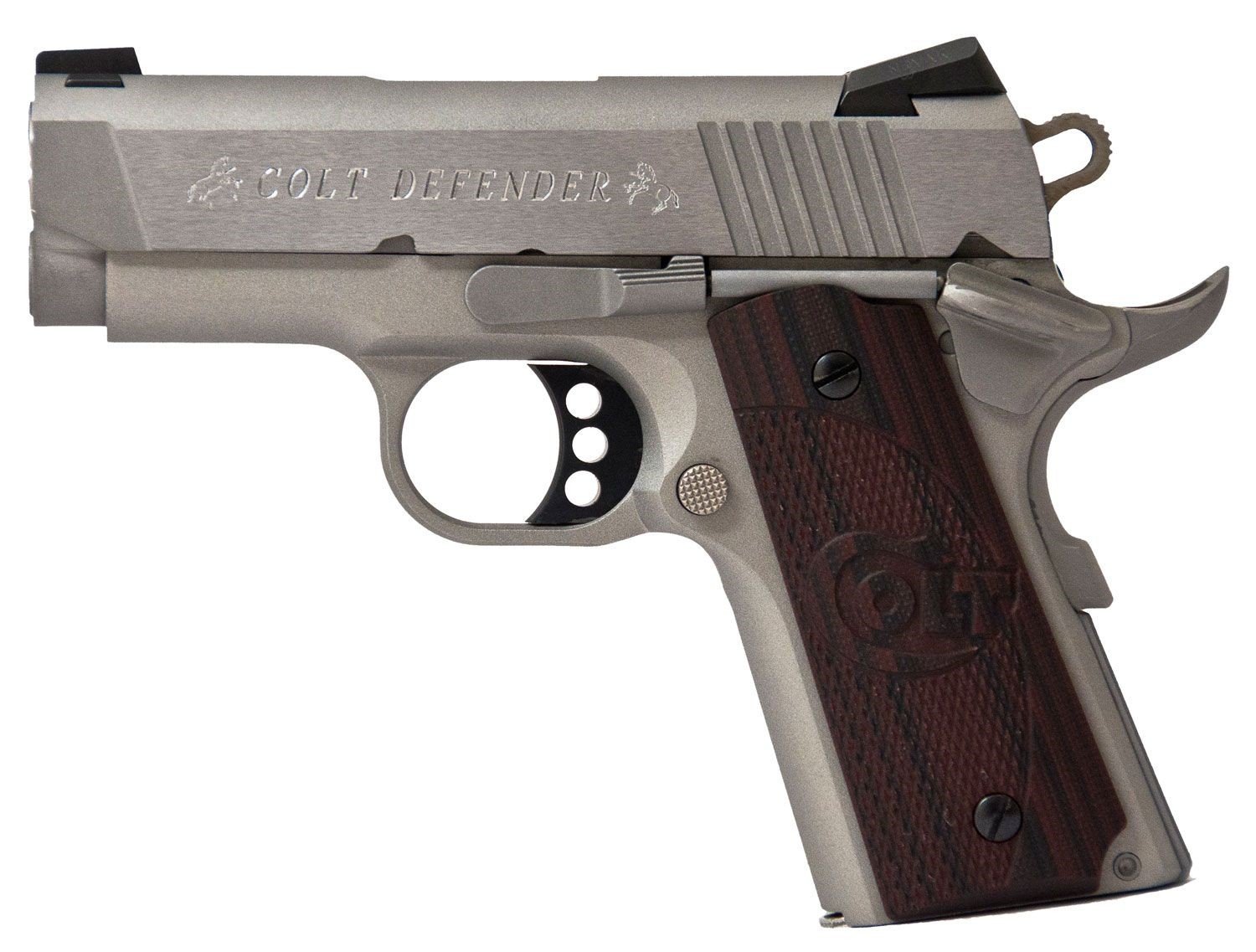 Colt 1911 Defender O7000XE .45 ACP 3 in Stainless 7+1 Single Action - Colt - 45 ACP