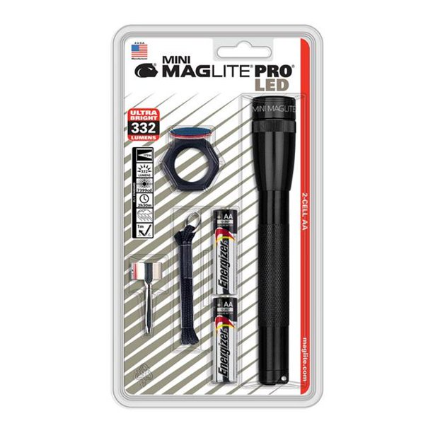 MAGLITE SP2P01C 2AA 332L BLACK Combo