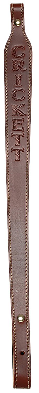 Crickett KSA801 Brown Leather Rifle Sling 23" x 1.75"