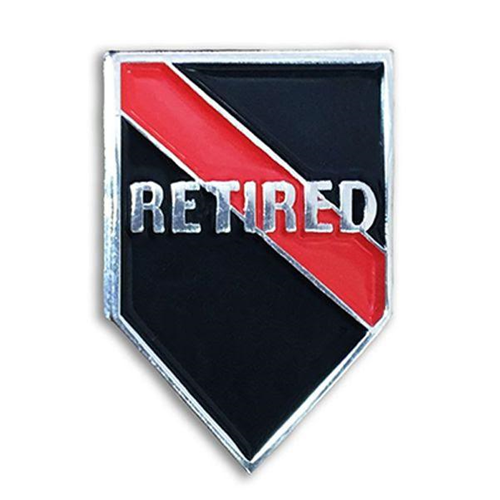 Buy Retired Pin - Thin Red Line, Individual online