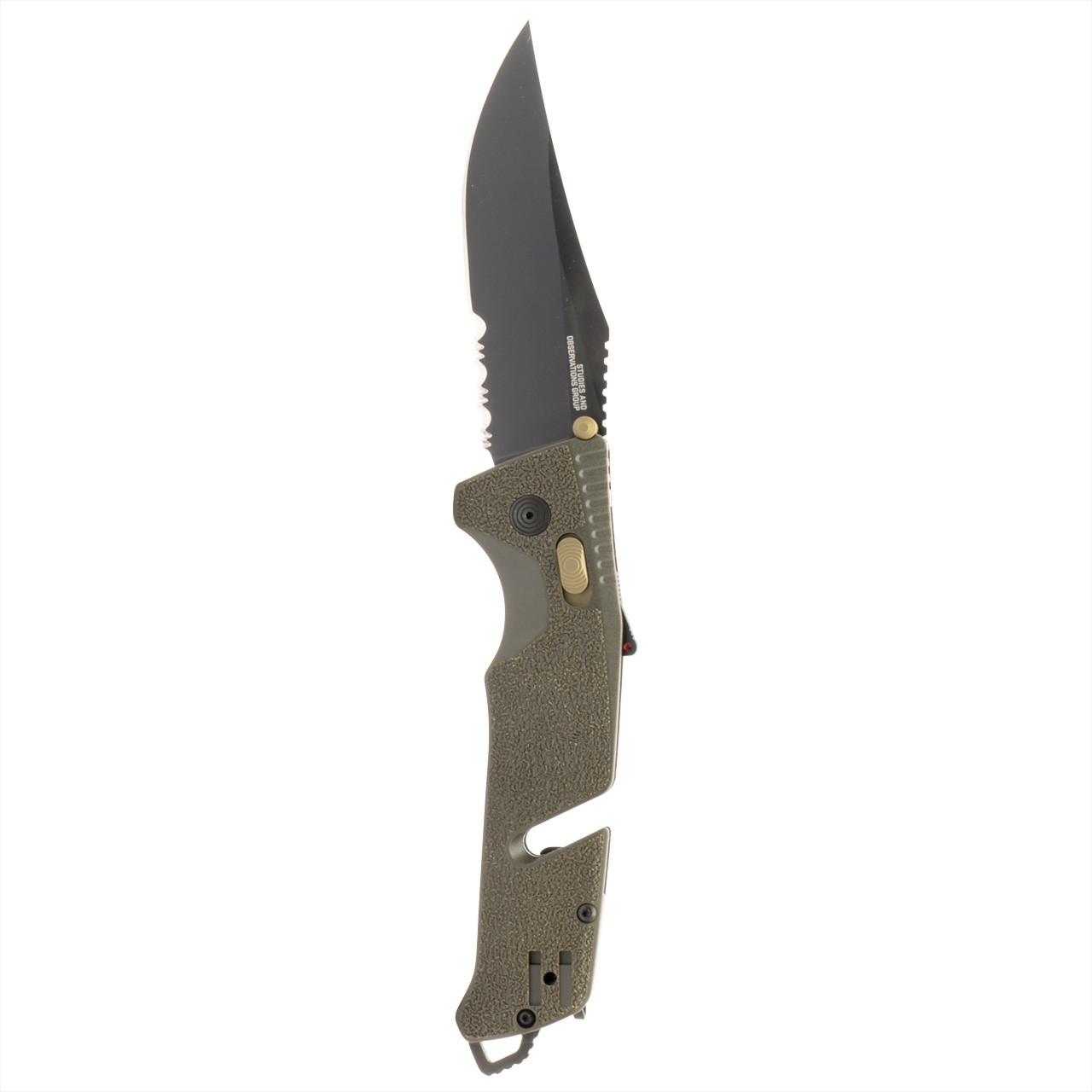 S.O.G SOG11121141 Trident AT 3.70" Cryo D2 Blade OD Green Handle