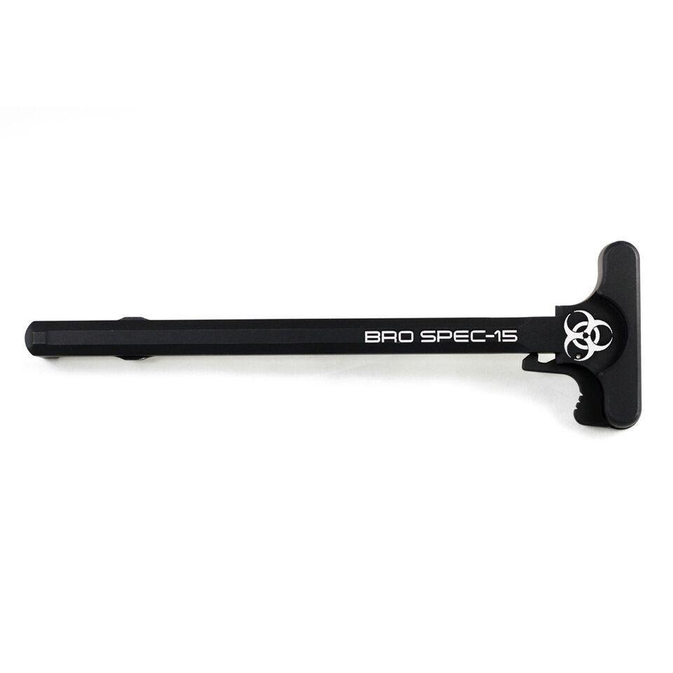 Black Rain Ordnance Spec15 Forged Charge Handle Mil-Spec Tac Latch - Black Anodize
