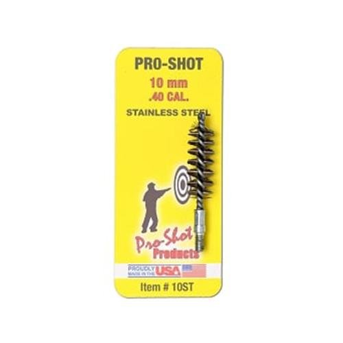 Pro-Shot Stainless Steel Pistol Bore Brush (8/32 Thread) .40/10mm - Pro-Shot Products - 10MM/.40 CAL