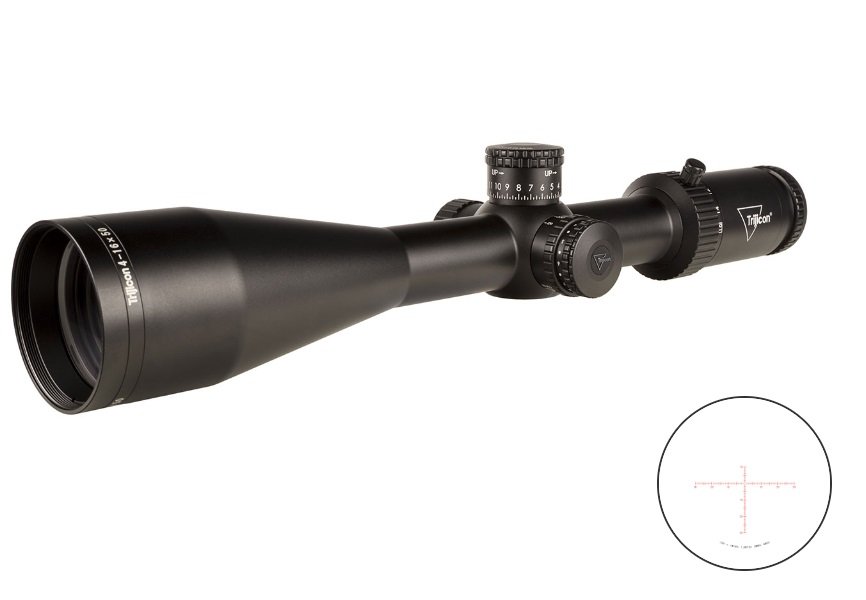 Trijicon 2900001 Credo HX 4-16x50mm Satin Black LED Red MOA Reticle Scope - Trijicon - 50MM